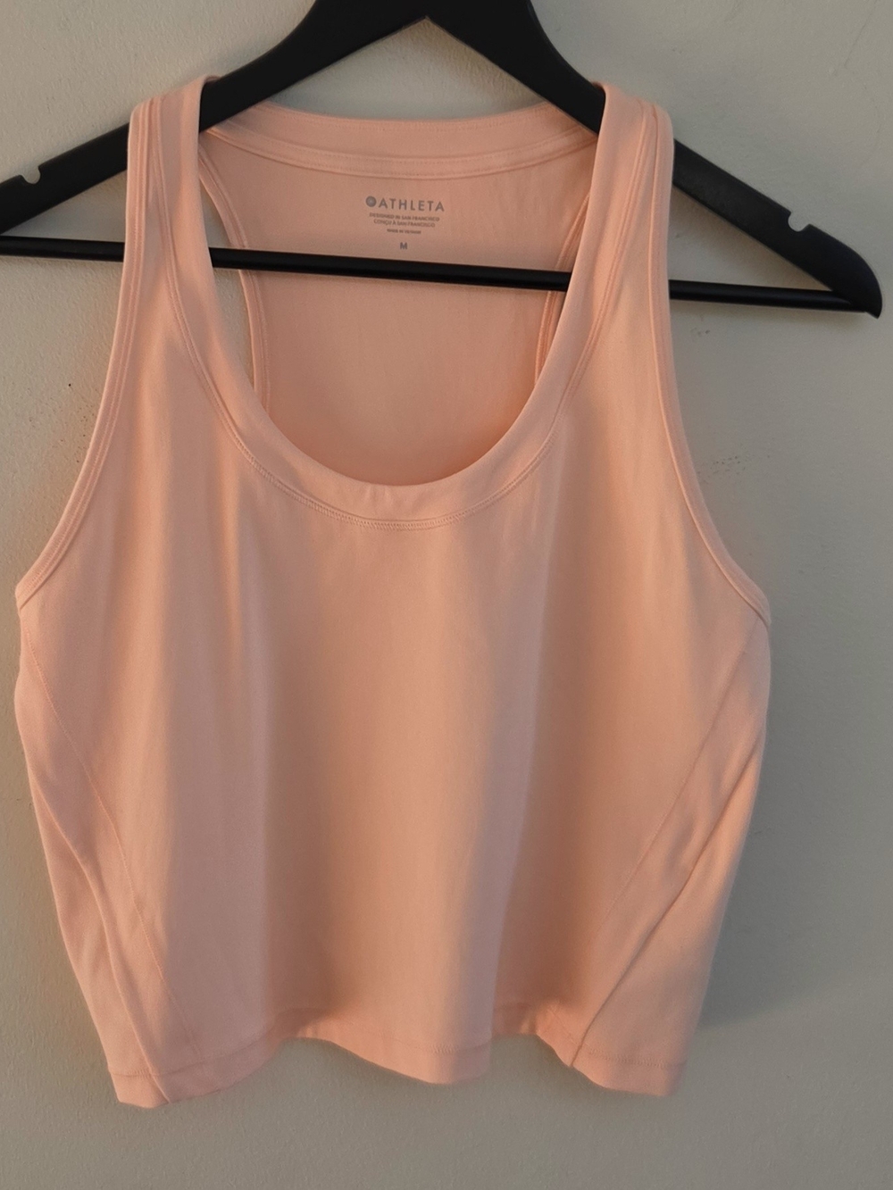 Athleta Women's Peach Scoop Neck Tank Top